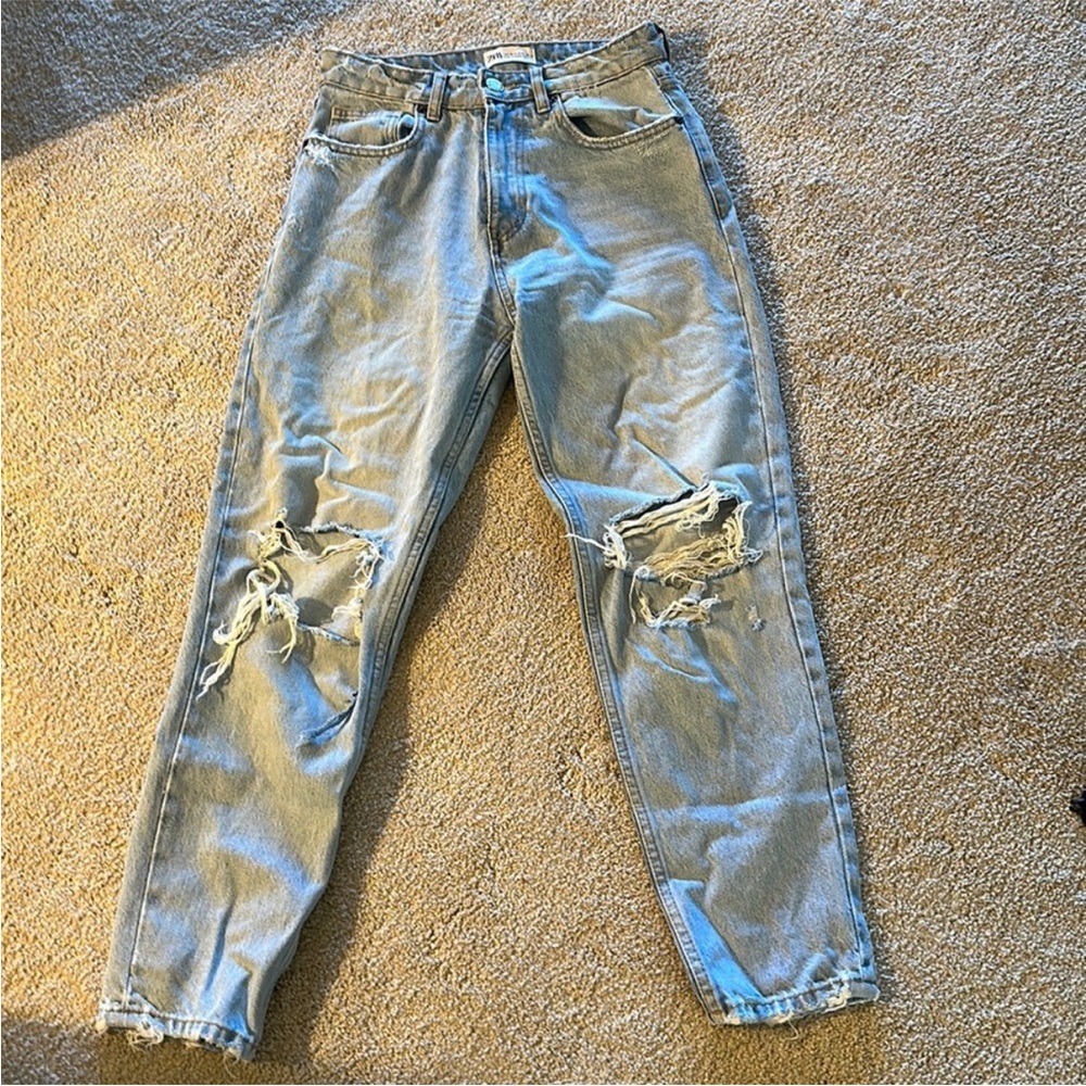 Zara Light Blue Women Jeans